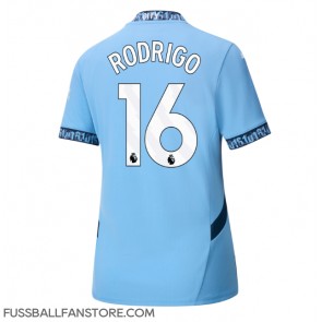 Manchester City Rodri Hernandez #16 Replik Heimtrikot Damen 2024-25 Kurzarm